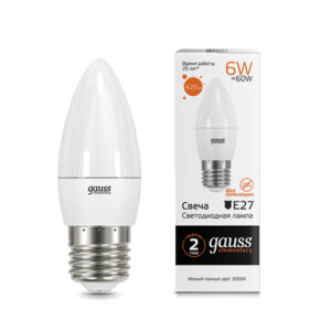 LED ԼԱՄՊ GAUSS 6W