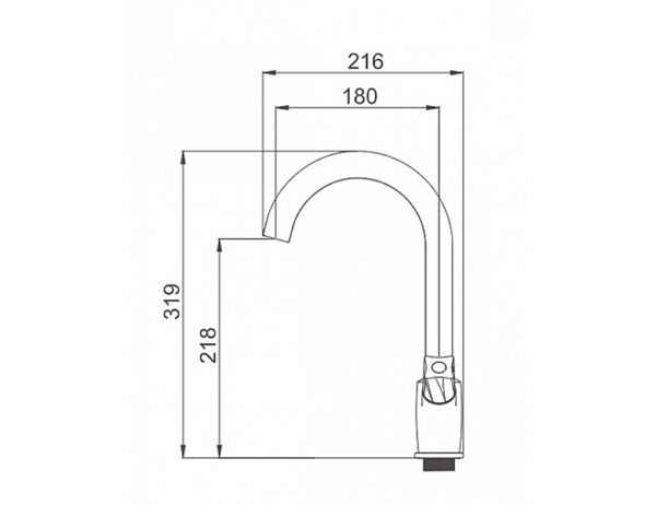 ծորակ խոհանոցի Raiber Cross R7505․